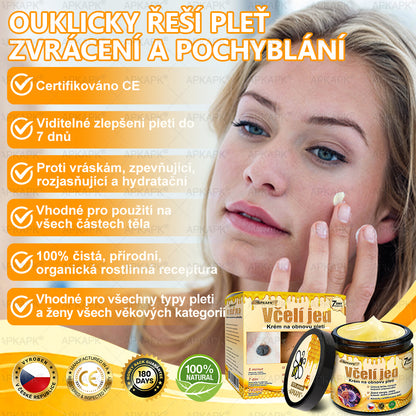 𝖠𝖯𝖪𝖠𝖯𝖪® 🐝 🐝Krém s včelím jedem na obnovu pokožky 🐝 pomáhá při řešení kožních problémů, jako jsou: vrásky, jizvy, pigmentové skvrny, strie, akné, lupénka, ekzém, kožní léze, podráždění, záněty a další kožní potíže.