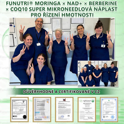 Oficiální obchod 🧪  ✅Funutri® 10 v 1 metabolická tvarující náplast s nano mikrojehličkami (Pouze jednou denně, viditelné změny již za 7 dní)  Určeno pro osoby s obezitou, diabetem, spánkovou apnoe