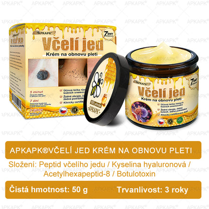 𝖠𝖯𝖪𝖠𝖯𝖪® 🐝 🐝Krém s včelím jedem na obnovu pokožky 🐝 pomáhá při řešení kožních problémů, jako jsou: vrásky, jizvy, pigmentové skvrny, strie, akné, lupénka, ekzém, kožní léze, podráždění, záněty a další kožní potíže.