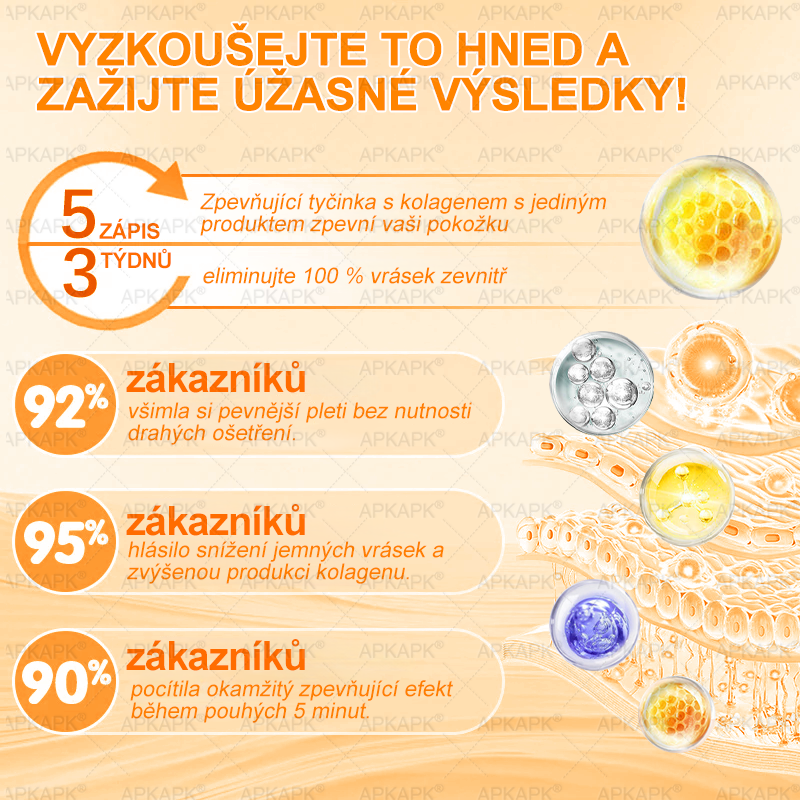 🔥  Dermatologicky a klinicky testováno🐝APKAPK®Bee Venom Krém na obnovení pleti🐝 pomáhá při léčbě kožních problémů, jako jsou: vrásky, jizvy, pigmentové skvrny, strie, akné, psoriáza, ekzém, kožní změny, podráždění, záněty a další kožní problémy.