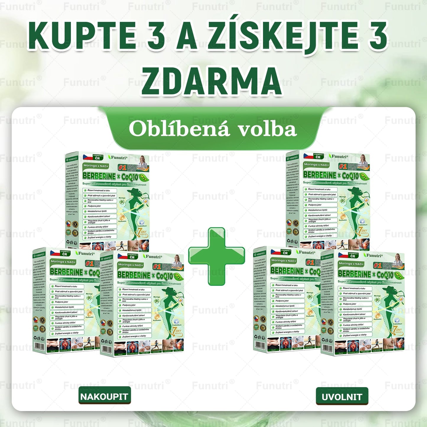 Oficiální obchod 🧪  ✅Funutri® 10 v 1 metabolická tvarující náplast s nano mikrojehličkami (Pouze jednou denně, viditelné změny již za 7 dní)  Určeno pro osoby s obezitou, diabetem, spánkovou apnoe